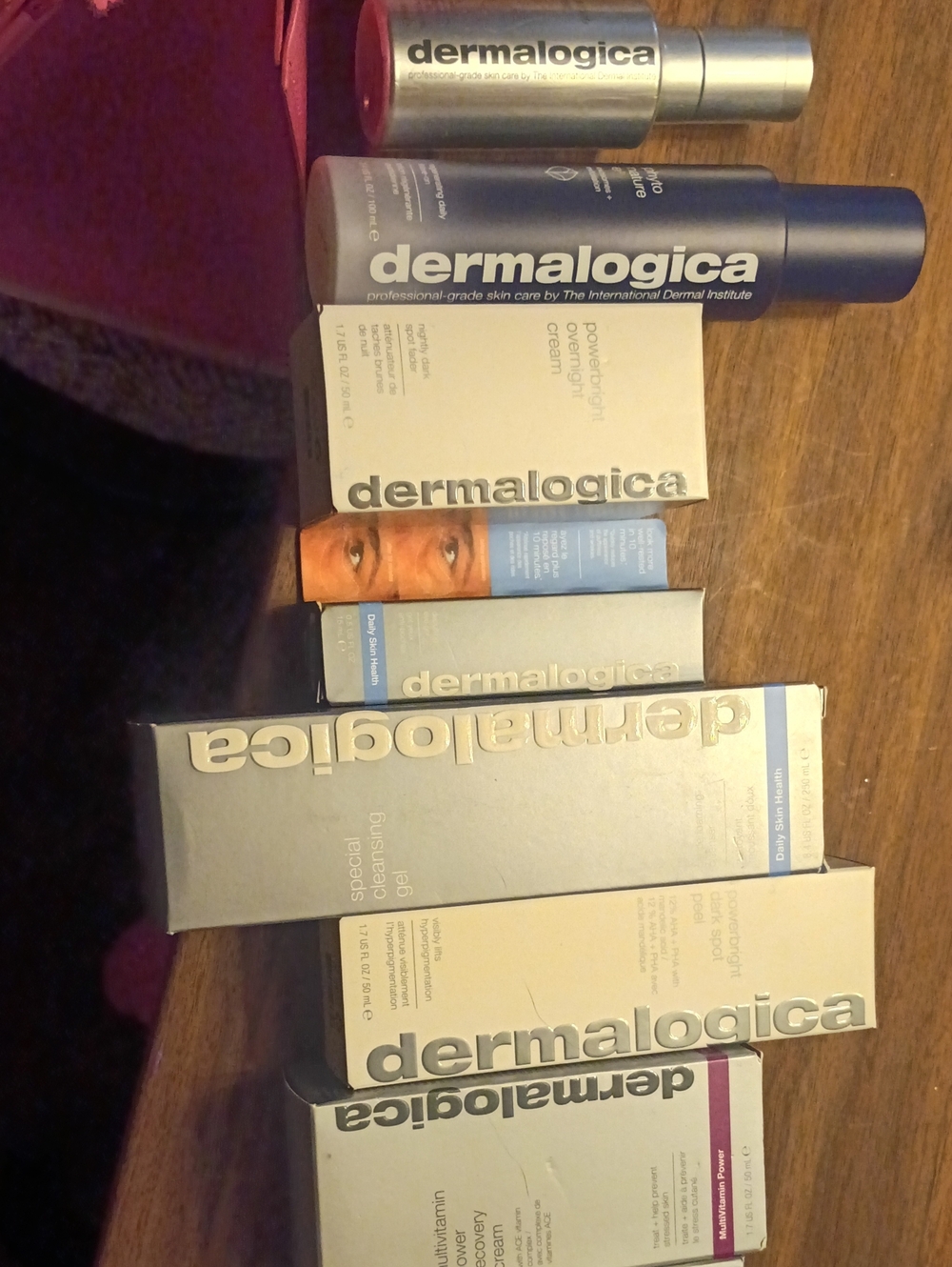 Dermalogica Skincare Assortment in Silver and Blue
